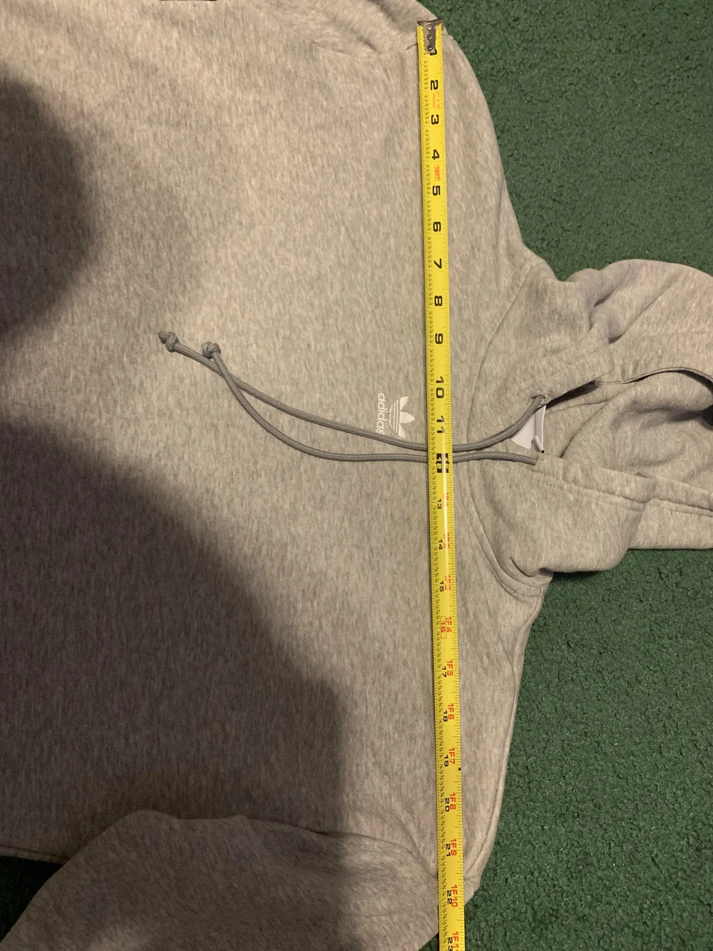 Adidas Light Gray Originals Adivolor Essentials Trefoil Hoodie